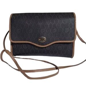 Dior Black and Tan Crossbody Bag